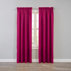 Wide Width BH Studio Microfiber Rod-Pocket Panel by BH Studio in Garnet (Size 50" W 96" L)