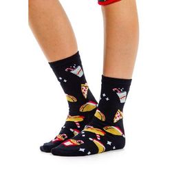 Women's Fa La La Fast Food Socks (Fits Sizes 6-11W)