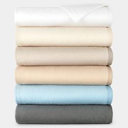 All Seasons Blanket - Light Blue, Twin - Frontgate