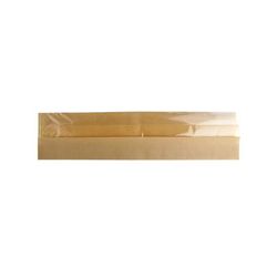 LK Packaging RF-43165KW ReadyFresh Side Gusset Sandwich Bag w/ Window - 4 1/4" x 16 1/2" x 2 3/4" SG, ReadyFresh, Brown
