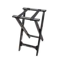 CSL 1500BLK 30" Folding Tray Stand - Plastic, Black