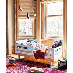 Oeuf Classic Toddler Bed - White/Birch