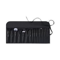 e.l.f. Cosmetics 17-Piece Ultimate Makeup Brush Set & Travel Roll - Vegan and Cruelty-Free Makeup
