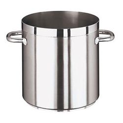 Paderno 11101-45 74 qt Stainless Steel Stock Pot - Induction Ready