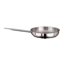 Paderno 11114-40 15 3/4" Stainless Steel Frying Pan w/ Hollow Metal Handle