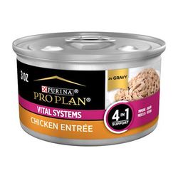 Specialized Vital Systems Chicken Entree in Gravy 4-in-1 Support Wet Cat Food, 3 oz.