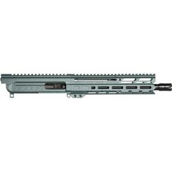 CMMG DISSENT Upper Receiver 9mm 10.5in 1-10 Twist 1/2x28 Thread Zeroed Linear Compensator Charcoal Green 99B80E4-CG