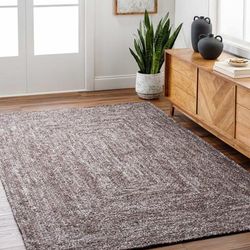 Kenyi 5' x 7'6" Modern Gray Area Rug - Boutique Rugs