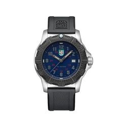 Luminox G Patagonia Watch Steel/PU Strap Black/Blue, Black/Blue SKU - 994613