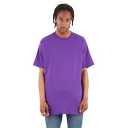 Shaka Wear SHASS Adult 6 oz. Active Short-Sleeve Crewneck T-Shirt in Purple size XL