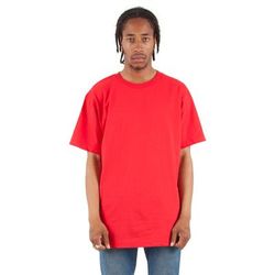 Shaka Wear SHASS Adult 6 oz. Active Short-Sleeve Crewneck T-Shirt in Red size Small