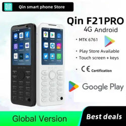 Google Play Store New Qin F21 Pro Smart Touch Screen Phone 2.8 Inch 3GB + 32GB / 4GB 64GB Bluetooth 5.0