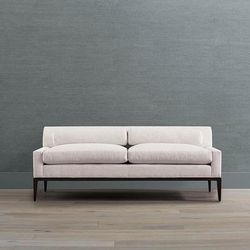 Ramona Bench - Dove Sunbrella Abundant Performance - Frontgate