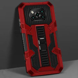 Funda Poco X3 NFC Pro Case Luxury Shockproof Armor Stand Cover Xiaomi Poco M3 Pro F3 Phone Holder