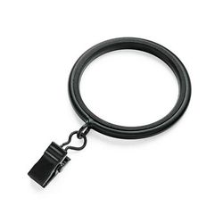 Classic Curtain Clip Rings, Set of 10 - Burnished Brass - Frontgate
