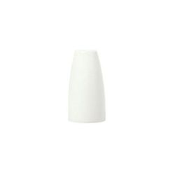 Libbey 911197037 3 1/4" Pepper Shaker - Porcelain, White