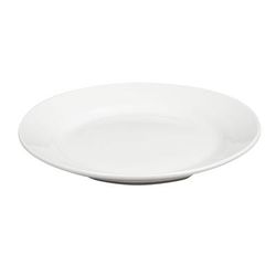 Libbey 999023 149 Rigel 10 1/4" Round Constellation Plate - Porcelain, Lunar White