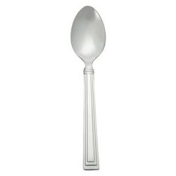 Libbey 977 001 6 3/8" Teaspoon with 18/0 Stainless Steel Grade, Slate Pattern, Dozen, 3 Dozen
