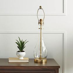 Katrina Table Lamp Base - Clear - Frontgate