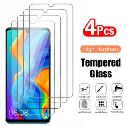 4PCS Tempered Glass for Huawei P30 P20 Lite P10 Plus Protective Glass for Huawei P30 Lite P40 P50
