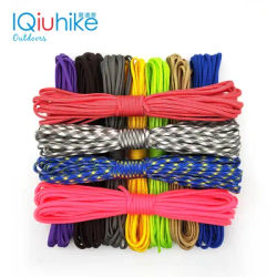 550 Paracord Parachute Cord Lanyard Tent Rope Guyline Mil Spec Type III 7 Strand 5M 10M,20M,31M For Hiking Camping 208 Colo