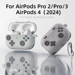 3D Gamepad Gameboy Cover For Airpods 4 1/2, Airpods 3 Case Headphones Case Protective Case For Apple Airpods Pro 2 Airpods Cover
