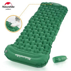 Naturehike Inflatable Mattress Ultralight Camping Mattress Outdoor Air Mattress Camping Mat Sleeping Mat Nylon Sleeping Pad