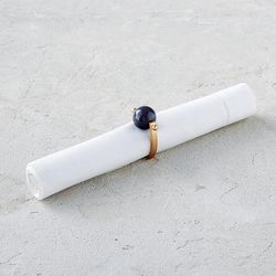 Set of 4 Marble Napkin Rings - Frontgate