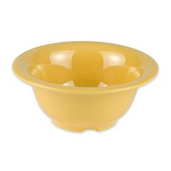 GET B-105-TY 10 oz Round Melamine Dinner Bowl, Yellow