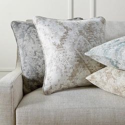 Ayla Decorative Pillow Cover - Grey - Frontgate
