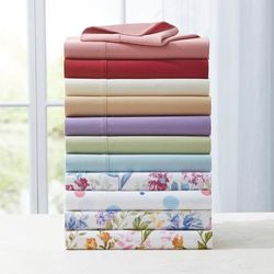 Bed Tite™ 300 Thread Count Sheet Set by BrylaneHome in Blue Dots (Size TWIN)