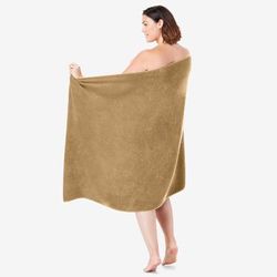 XXL Bath Sheet by BrylaneHome in Gold Towel