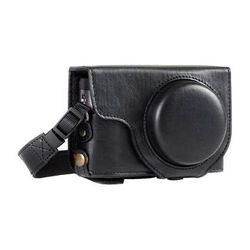 MegaGear Ever Ready Leather Camera Case and Strap for Panasonic LUMIX DC-ZS70 or DC- MG1258