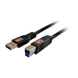 Comprehensive Pro AV/IT Integrator Series USB-A Male 3.2 Gen 1 to USB-B Male Cable (10') USB5G-AB-10PROBLK
