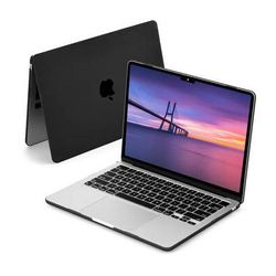 TechProtectus Colorlife Hard-Shell Case for 13.6" MacBook Air M2/M3 (Black) RTP-BK-K-MA13M2