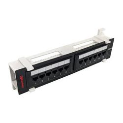 Simply45 S45-2612 12-Port Cat 6 UTP Wall Mount Patch Panel S45-2612