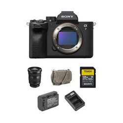 Sony a7 IV Mirrorless Camera with 16-35mm f/2.8 Lens and Accessories Kit ILCE-7M4/B