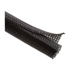 Techflex Flexo F6 Cable Sleeving Wrap (0.75" Diameter, 50' Length, Black) F6N0.75BK50