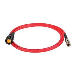 Laird Digital Cinema 3' Cable with 3G-SDI DIN 1.0/2.3 to BNC Male for RED ONE Camera (Red) RD1-DINB-3RD