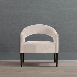 Camille Accent Chair - Ember Grey - Frontgate