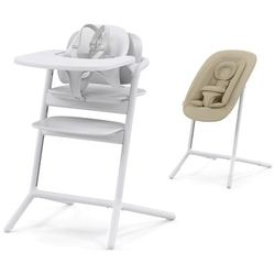 Cybex LEMO 2 High Chair 4-in-1 Set - All White