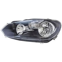 2010-2013 Volkswagen GTI Front Left Headlight Assembly - Hella