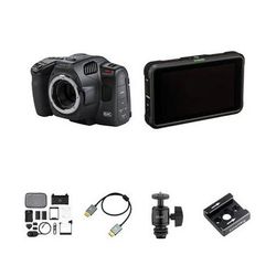 Blackmagic Design Pocket Cinema Camera 6K Pro with Monitor Kit CINECAMPOCHDEF06P