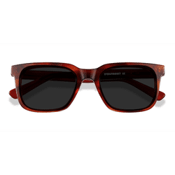 Male s rectangle Tortoise Acetate Prescription sunglasses - Eyebuydirect s Riddle