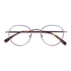 Unisex s round Rainbow Titanium Prescription eyeglasses - Eyebuydirect s Antone