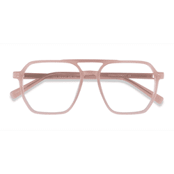 Unisex s aviator Nude Acetate Prescription eyeglasses - Eyebuydirect s Stereo