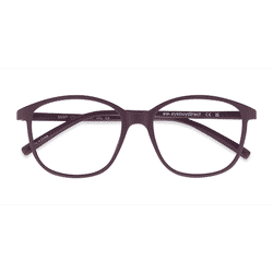 Female s square Burgundy Plastic Prescription eyeglasses - Eyebuydirect s Saint Lou
