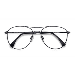 Unisex s aviator Dark Navy Metal Prescription eyeglasses - Eyebuydirect s Westbound