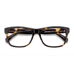 Unisex s rectangle Tortoise Plastic Prescription eyeglasses - Eyebuydirect s Gamble