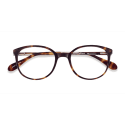 Female s oval Tortoise Acetate, Metal Prescription eyeglasses - Eyebuydirect s Lucy